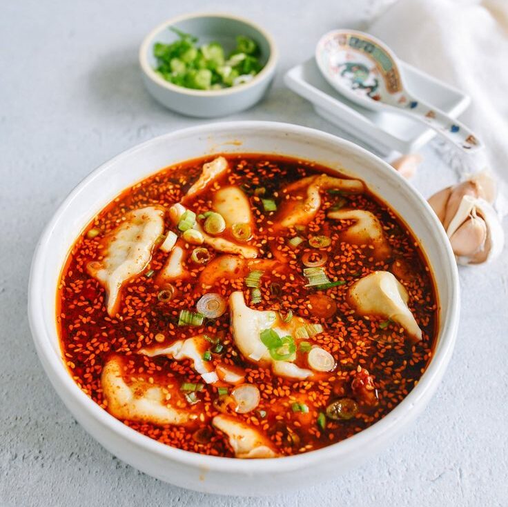 Sour soup dumpling