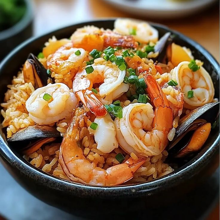 Seafood rice