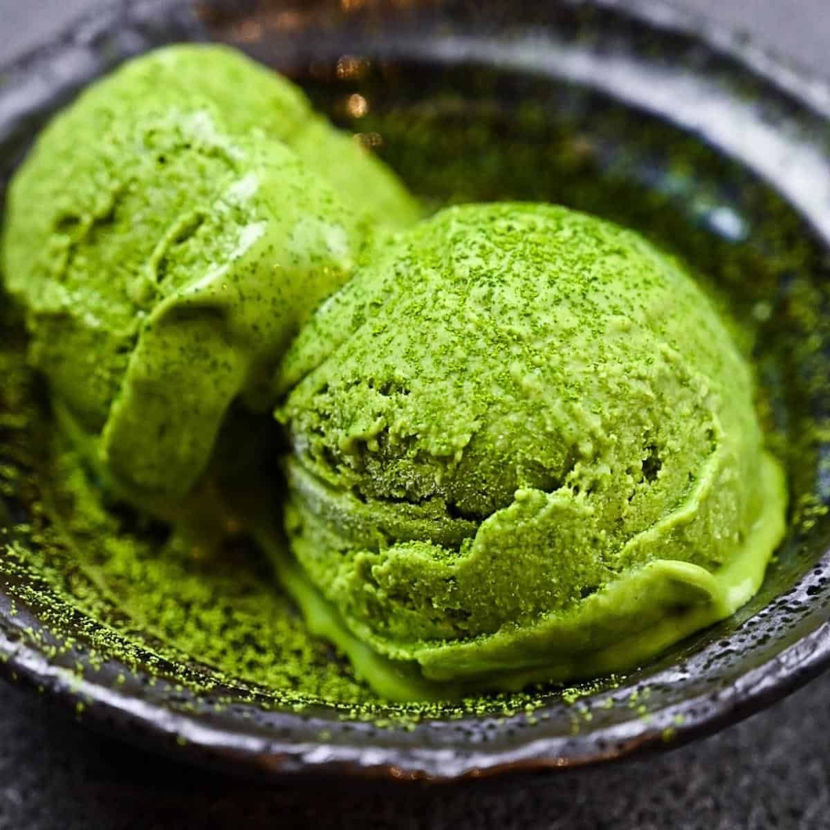 Matcha ice cream