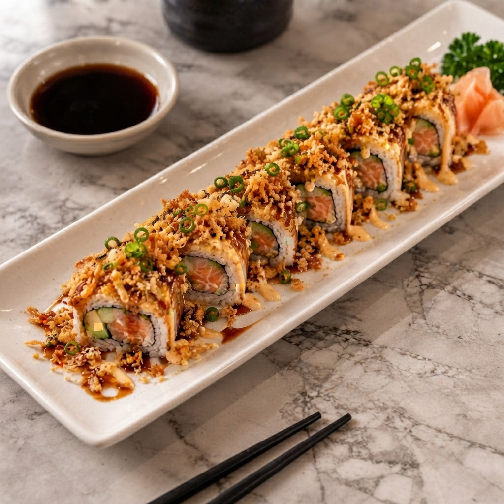 CRUNCHY SALMON ROLL