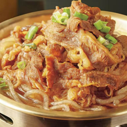 beef gyudon pot